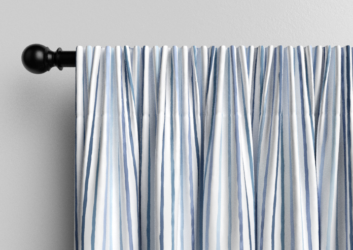 Vintage Stripe, Meander - Made to Measure Curtains - Image 9